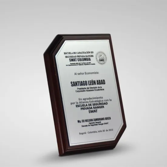 Placas Conmemorativas